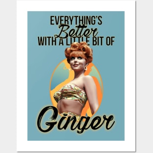 Ginger - Gilligan's Island Posters and Art